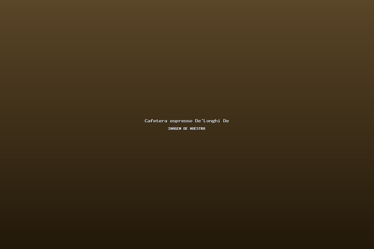 Cafetera espresso De'Longhi Dedica